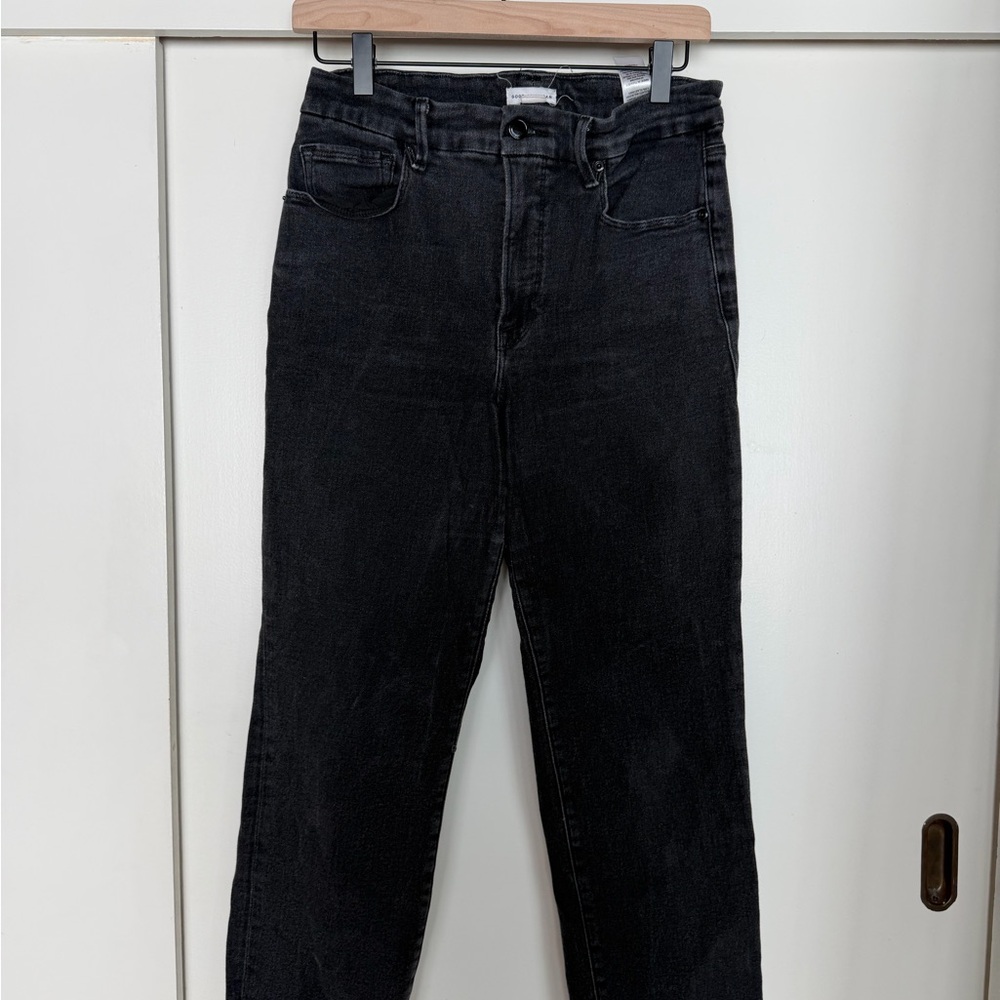 Good American High-Rise Black Women’s Jeans